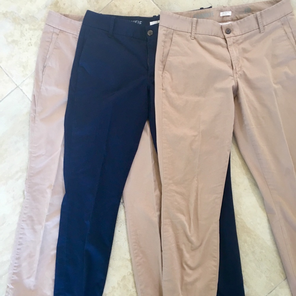 Bundle of Frankie pants from J Crew Factory